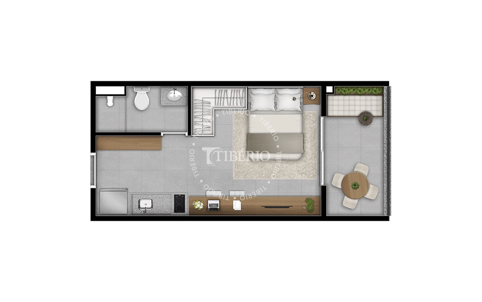 Apartamento Compacto e Completo na Vila Mariana – Unidade 1417, Bloco 1