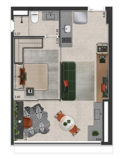 Encontre seu empreendimento no The Collection Madalena - Unidade 606