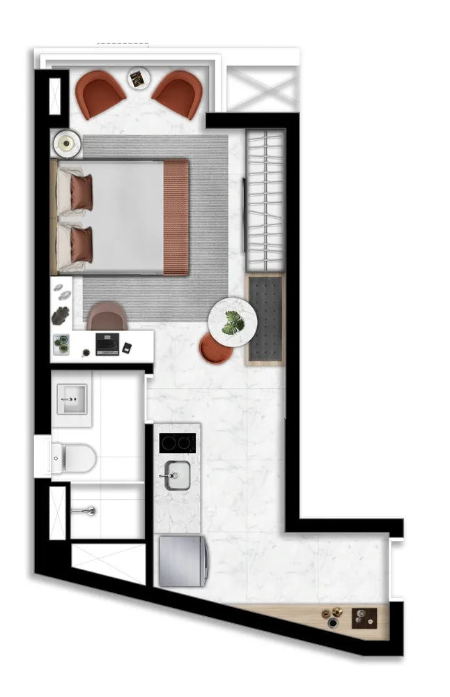 Oportunidade única no Horizon Paraíso - Unidade 101