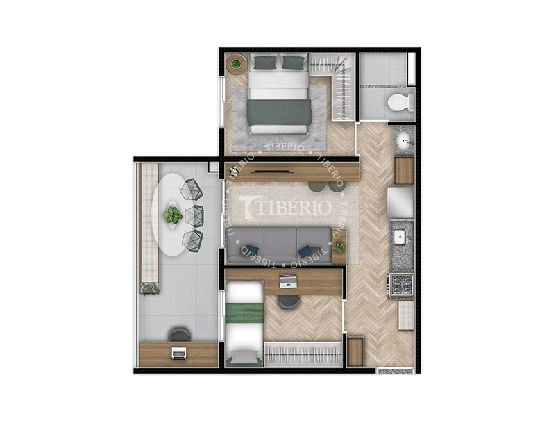 Apartamento à Venda no Link Alto da Boa Vista - Unidade 1104 Bloco 1