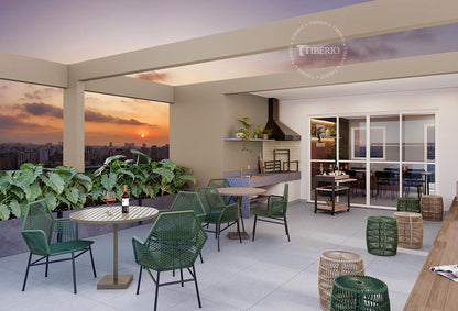 Apartamento no Edifício Blend Saúde – Unidade 113, Bloco 2 – 39m²