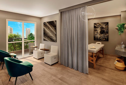 Apartamento no Edifício Blend Saúde – Unidade 113, Bloco 2 – 39m²