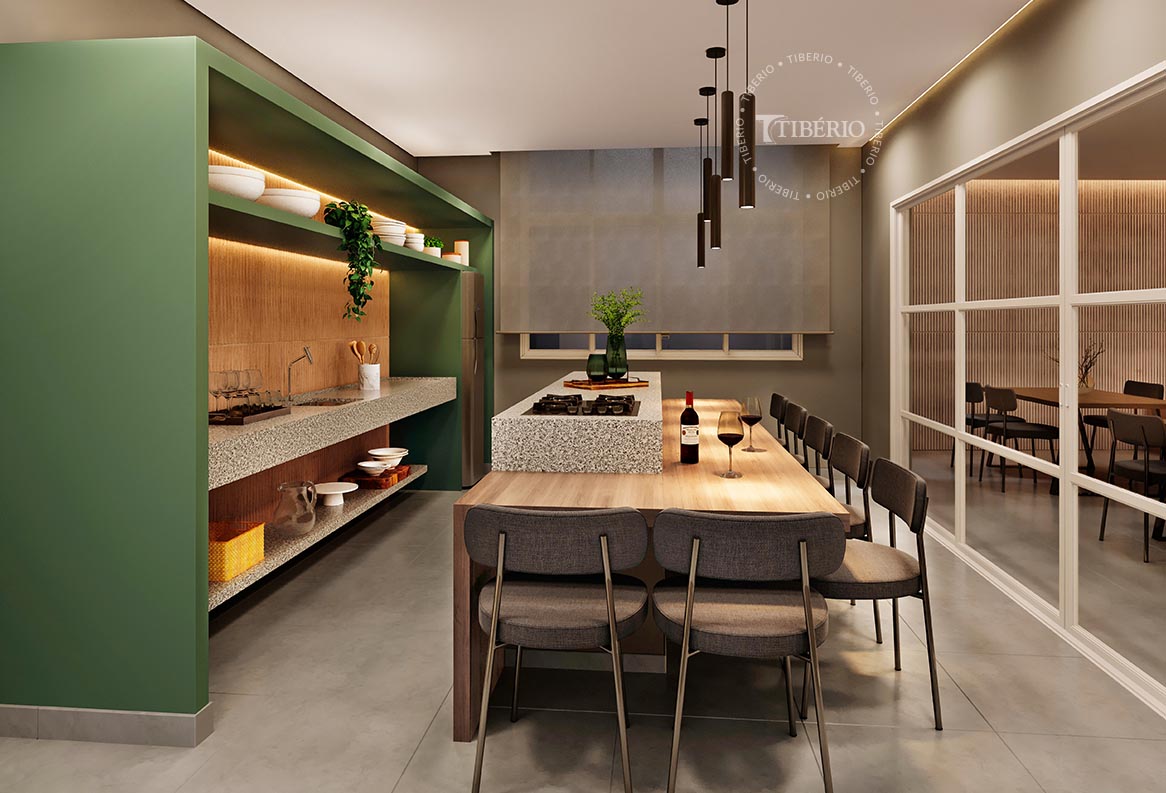 Apartamento no Edifício Blend Saúde – Unidade 113, Bloco 2 – 39m²