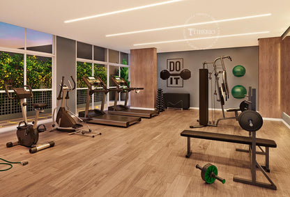 Apartamento no Edifício Blend Saúde – Unidade 113, Bloco 2 – 39m²