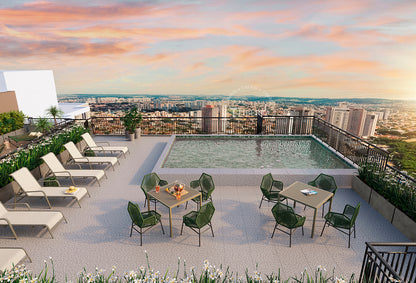 Apartamento no Edifício Blend Saúde – Unidade 113, Bloco 2 – 39m²