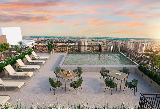 Apartamento no Edifício Blend Saúde – Unidade 113, Bloco 2 – 39m²