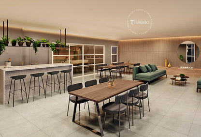 Apartamento no Edifício Blend Saúde – Unidade 113, Bloco 2 – 39m²