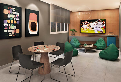 Apartamento no Edifício Blend Saúde – Unidade 113, Bloco 2 – 39m²