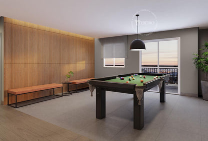 Apartamento no Edifício Blend Saúde – Unidade 113, Bloco 2 – 39m²