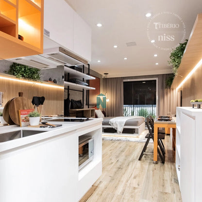 Studio à Venda no HELLO HIGIENÓPOLIS – Unidade 211, Bloco 1 – 30m²