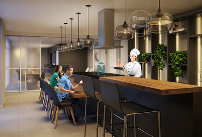 Studio à Venda no Edifício DOM CENTRO - Unidade 915, Bloco 1