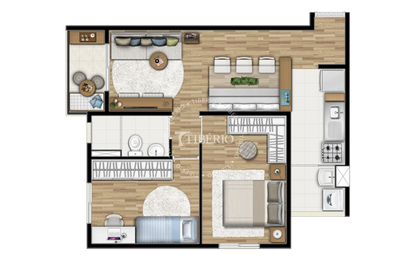 Apartamento à Venda no Edifício Giro Vila Matilde – Unidade 95, Bloco 1 | 51m² com Vaga
